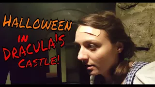 HALLOWEEN PARTY IN DRACULA'S BRAN CASTLE -- Romania Travel  //  092