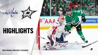 NHL Highlights | Capitals @ Stars 10/12/19