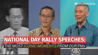 National Day Rally speeches: The most iconic moments from Singapore's PMs