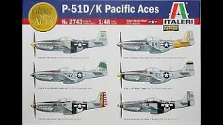 Review of My Built 1/48 Scale P-51 D/K from Italeri