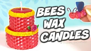 BEESWAX CANDLES?! DIY Candle Making Kit Tested