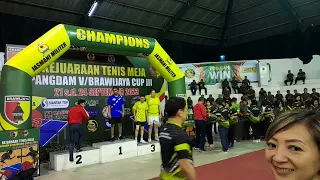Selamat kepada Para Juara Kejuaraan Tenis Meja PANGDAM V/BRAWIJAYA CUP III🎖🎖🎖