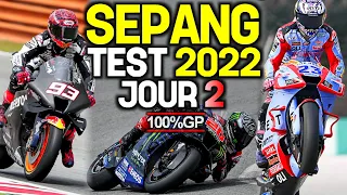 Debrief - TEST MotoGP SEPANG 2022 - JOUR 2 (Toutes les Infos, chronos...)