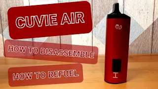 How to disassemble, refuel CUVIE AIR? | Как разобрать, заправить CUVIE AIR?