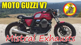 Moto Guzzi V7 | Mistral Delight Exhaust Sound