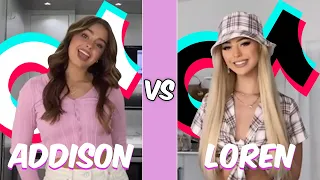 Addison Rae Vs Loren Gray TikTok Dances Compilation (November 2020)