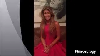 Amy Willerton, Miss Universe Great Britain greets everyone on Missosology