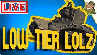 [LIVE] Low Tiers Lolz | Countdown with Subs | WoTB