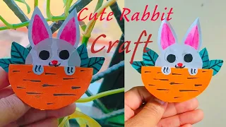 cute papercraft rabbit make with paper. How to make cute rabbit. cute ideas papercraft.
