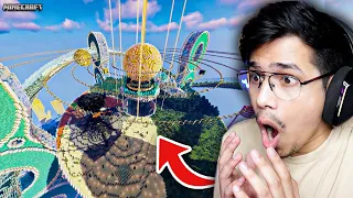 I Visited Craziest Builds In Minecraft 😱 | Waamu Reacts #6