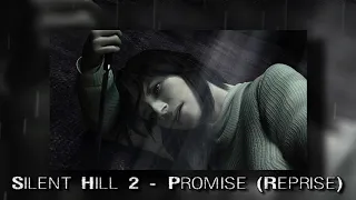 Silent Hill 2 |PS2| 8 Hours of "Promise" (Reprise) + Rain (Haunting Relaxation & Nightmarish Sleep)