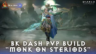 Diablo Immortal - Blood Knight DASH PVP Build Season 22 | "Monk On Steroids"