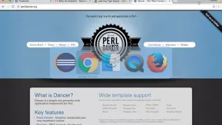 tuto perl dancer2 from scratch to the first up and running hello world