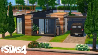 Ultra Modern Tiny House 🏠  The Sims 4 Speed Build | No CC