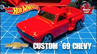 Hot Wheels Custom '69 Chevy (094) Diecast Mafia Shop Truck