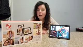 Review of FRAMEO Smart Digital Picture Frame WiFi Cloud 10.1 Inch HD 1280x800 IPS Touch Screen