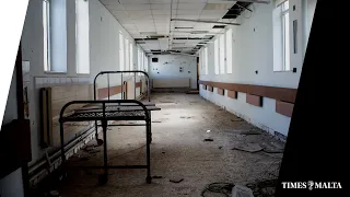 Inside Malta's abandoned St Luke's Hospital