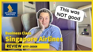 SIA Business Class in the B777-300ER | Is it simply overhyped?