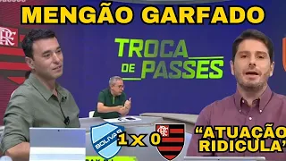 O FLAMENGO FOI GARFADO ! COMENTARISTAS ANALISAM DERROTA NA ALTITUTE | BOLIVAR 2X1 FLAMENGO