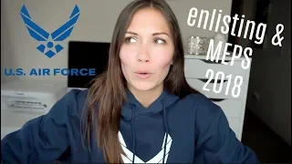 Air Force Enlistment Process & MEPS Experience Part 1