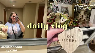 DAILY VLOG ☁️ coffee shops, korean studying, mental health update etc.