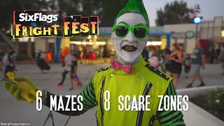 Fright Fest 2022 at Six Flags Magic Mountain - Valencia, California