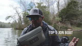 My TOP 5 Jon Boat Accessories!!