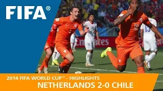 Netherlands v Chile | 2014 FIFA World Cup | Match Highlights