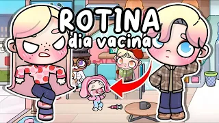 ROTINA DIA DE VACINA ☀️💉 | AVATAR WORLD ROTINAS E HISTÓRIAS