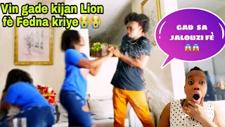 #abòne#like#pataje#Mickley_and_Faby  GAD KIJAN LION MANKE TOUYE FEDNAELLE NAN FÈ JALOUZI 😱( PRANK )