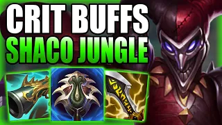 THE CRIT ITEM CHANGES MAKE AD SHACO JUNGLE SO MUCH STRONGER! - Gameplay Guide League of Legends