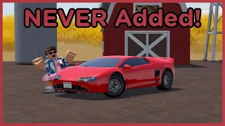 The 2017 Agner Tormenta Is the BEST Supercar That Was NEVER Added to Greenville Roblox