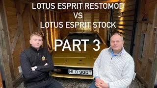 Lotus Esprit Restomod vs Lotus Esprit stock PART 3 ( Answering all your comments )