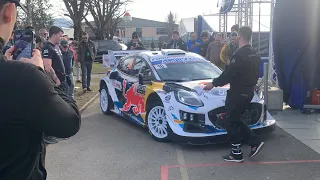 Ambiance coulisses RALLYE MONTE CARLO 2024 WRC