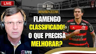 FLAMENGO CLASSIFICADO! O QUE PRECISA MELHORAR? FOCO NO VASCO | DEBATE AO VIVO COM MAURO CEZAR #91