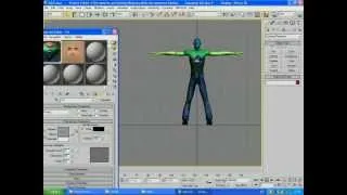 3ds max problem ataching head to body and adding texture