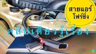 DIY.EP269 สายแอร์โฟร์ซึ่งคืออะไร สายหลอกเซ็นแอร์โฟร์คลิปเดียวรู้เรื่อง Mass Air Flow Sensor