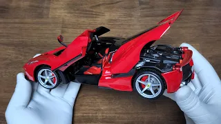 1:18 Ferrari LaFerrari Diecast model car review [Unboxing]