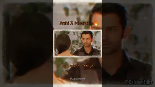 Arshi X Meerasim🔥Tujh pe hoga koi sitam💔 #ipkknd #terebin #yumnazaidi #wahajali #sanayabarun #drama