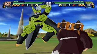 DBZ Budokai Tenkaichi 3: Mr  Satan vs. Perfect Cell (Red Potara)