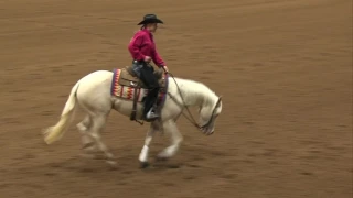 SJR KARINAS LIL STEP Ridden by Abby Lengel - 2017 OKRHA Ride and Slide.