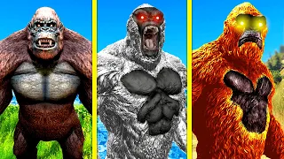 UPGRADING KING KONG Into A GOD In GTA 5 Mods ... (Secret Powers!)