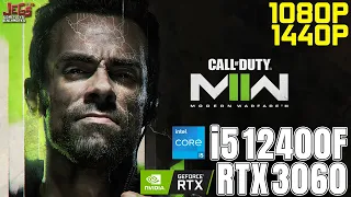 Call of Duty: Modern Warfare 2 Multiplayer | i5 12400F + RTX 3060 | 1080p, 1440p benchmarks!