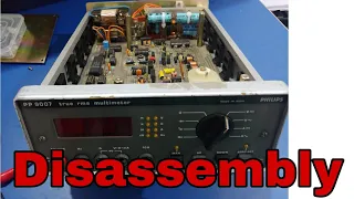 #EP 187 (Multimeter) Philips PP 9007 Disassembly.. Full Parts Information + Review