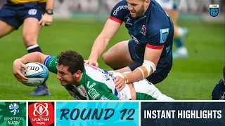 Benetton v Ulster | Instant Highlights | Round 12 | URC 2022/23