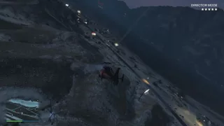 Grand Theft Auto V LUCKY HELICOPTER CRASH