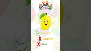 Fruits names in English |Fruits Game | English Teaching |Preschool Activity |Kids Kindergarten Games