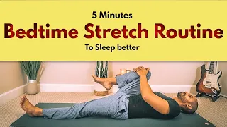 5 Minute Before Bed Stretching Routine for Better Sleep