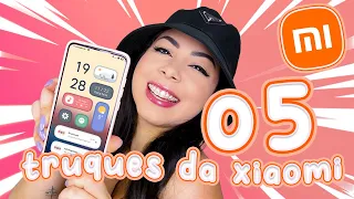 Você sabia? 😮 5 FUNÇÕES e TRUQUES INCRIVEIS no SEU XIAOMI