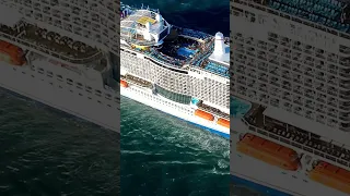 Cruise Ship sails in Miami, Florida #Shorts